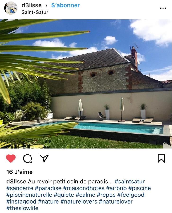 Villa Marlise Chambre Hotes Saint-Satur Εξωτερικό φωτογραφία